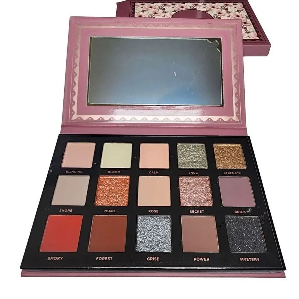 Ace Beautē Smoky Roses Eyeshadow Palette New in Box 15 Shades NEW